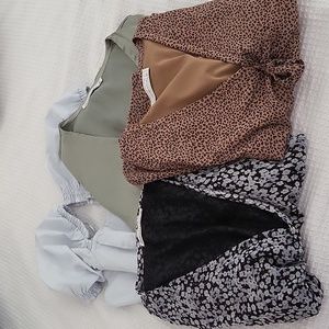 EUC 4 Abercrombie blouses